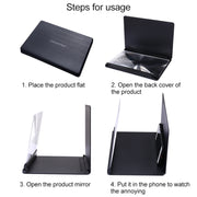 9X Ultra-thin Mobile Phone Eye Protection Screen Magnifier (White)