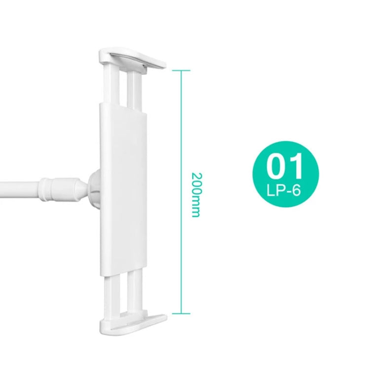 UBN-20 Universal 360 Degrees Rotating Detachable Three-stage Lazy Bracket Mobile Phone / Tablet Desktop Bracket (Grey)