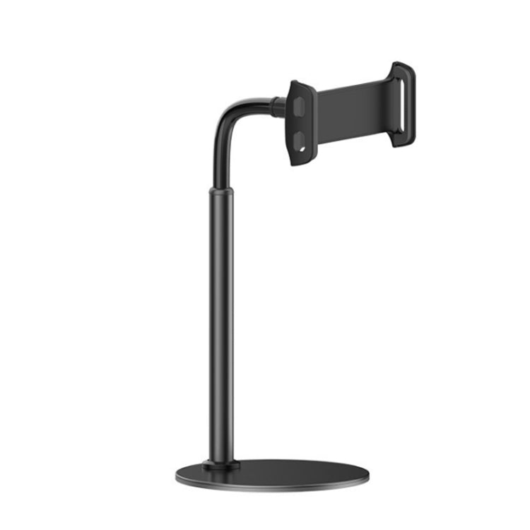ZM-15 Rotatable Aluminum Alloy Desktop Stand Lazy Stand for 4.7-12.9 inch Mobile Phones / Tablets(Black)