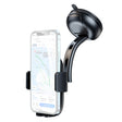 USAMS ZJ063 Car Center Console Retractable Phone Holder for 4.7-7.2 inch Mobile Phones (Black) - Universal Car Holders by USAMS | Online Shopping South Africa | PMC TechLife | Buy Now Pay Later Mobicred