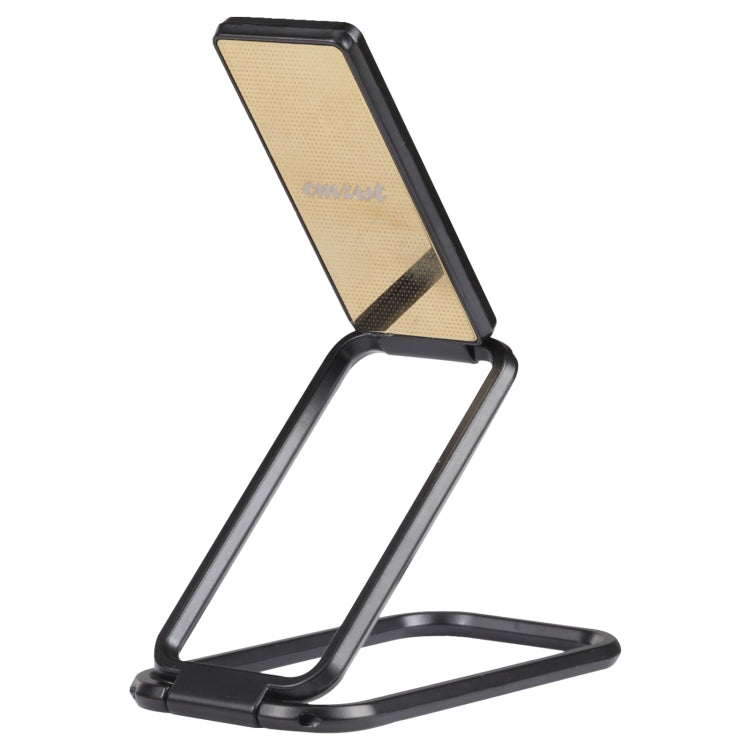 cmzwt CPS-028 Adjustable Folding Magnetic Mobile Phone Desktop Holder Bracket(Gold)