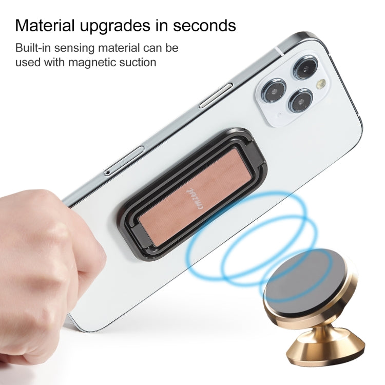 cmzwt CPS-028 Adjustable Folding Magnetic Mobile Phone Desktop Holder Bracket(Rose Gold)