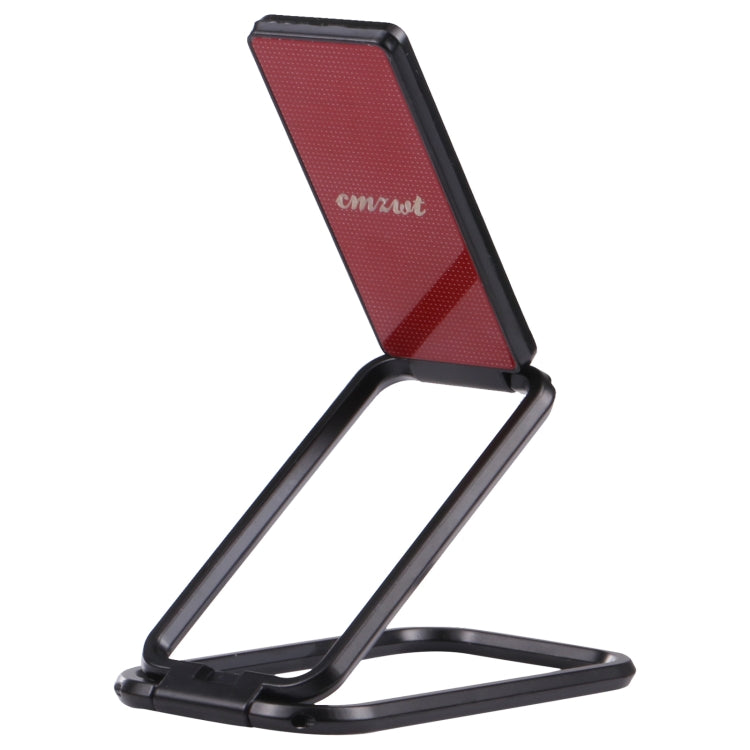 cmzwt CPS-028 Adjustable Folding Magnetic Mobile Phone Desktop Holder Bracket(Red)