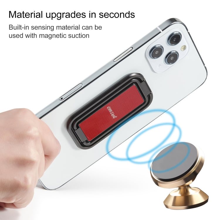 cmzwt CPS-028 Adjustable Folding Magnetic Mobile Phone Desktop Holder Bracket(Red)