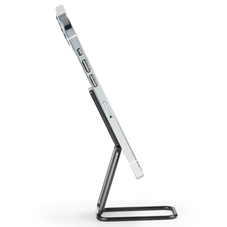 cmzwt CPS-028 Adjustable Folding Magnetic Mobile Phone Desktop Holder Bracket(Silver)