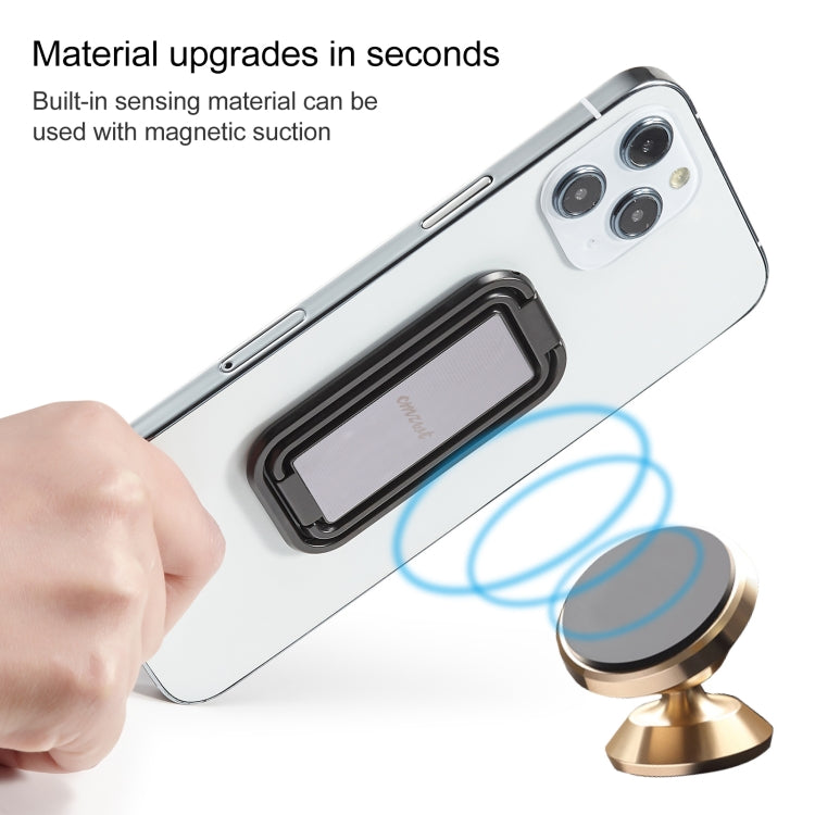 cmzwt CPS-028 Adjustable Folding Magnetic Mobile Phone Desktop Holder Bracket(Silver)