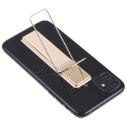 cmzwt CPS-030 Adjustable Folding Magnetic Mobile Phone Holder Bracket with Grip (Gold)