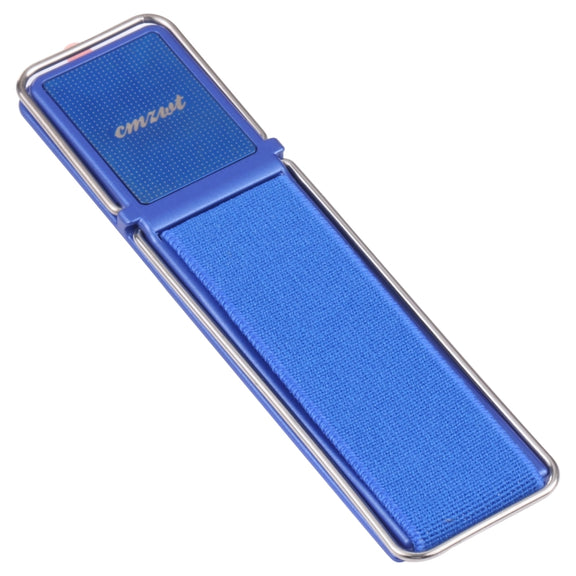 cmzwt CPS-030 Adjustable Folding Magnetic Mobile Phone Holder Bracket with Grip (Blue)