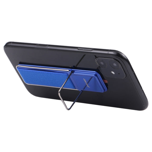 cmzwt CPS-030 Adjustable Folding Magnetic Mobile Phone Holder Bracket with Grip (Blue)