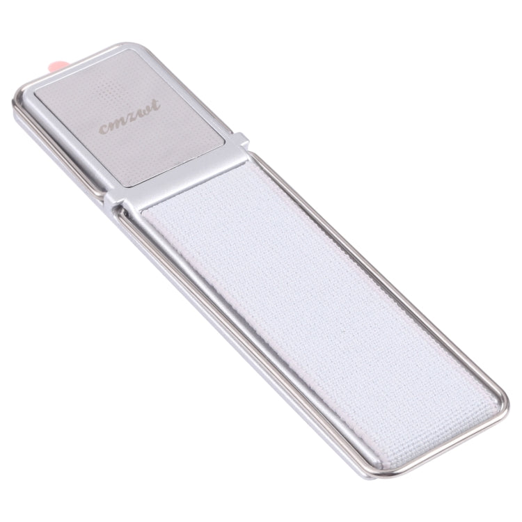 cmzwt CPS-030 Adjustable Folding Magnetic Mobile Phone Holder Bracket with Grip (Silver)
