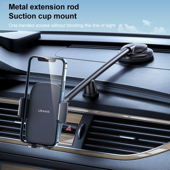 USAMS US-ZJ065 Car Center Console Windshield Mobile Phone Holder