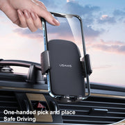 USAMS US-ZJ065 Car Center Console Windshield Mobile Phone Holder