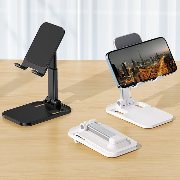 ROCK Desktop Folding Mobile Phone Holder (White)