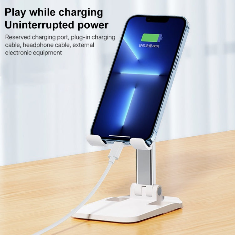 ROCK Desktop Folding Mobile Phone Holder (Black)