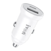 IVON CC45 20W PD 3.0 USB-C / Type-C + QC 3.0 USB Port Mini Car Charger