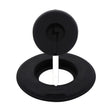 2 in 1 Silicone Desktop Wireless Charger Telescopic Stand For iPhone / Watch Wireless Charger (Black) - Desktop Holder by PMC TechLife | Online Shopping South Africa | PMC TechLife