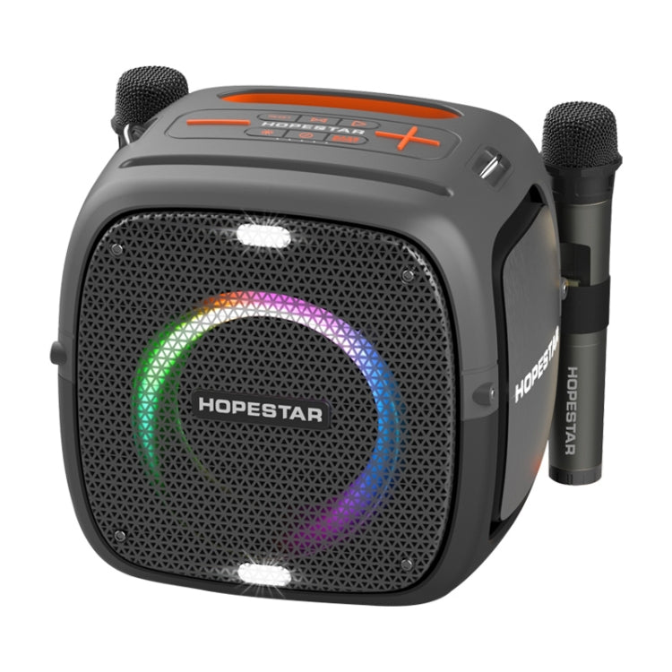 HOPESTAR Party One RGB Lighting Wireless Bluetooth Speaker (Grey)