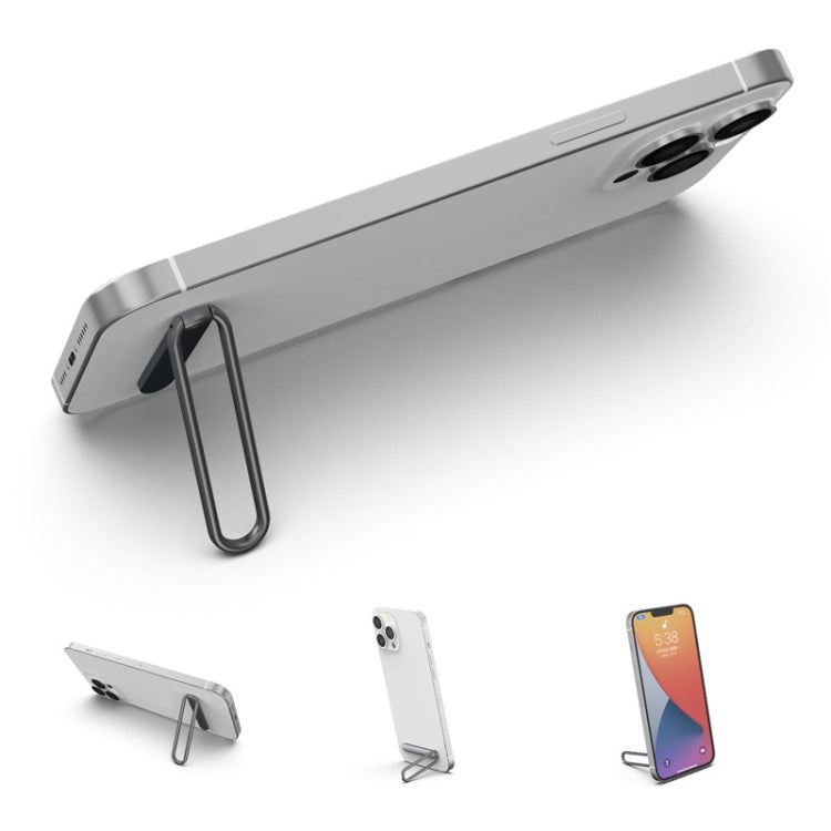 Integrated Mobile Phone Folding Holder (Black)