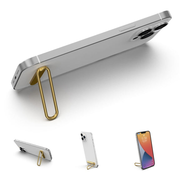 Integrated Mobile Phone Folding Holder (Gold)
