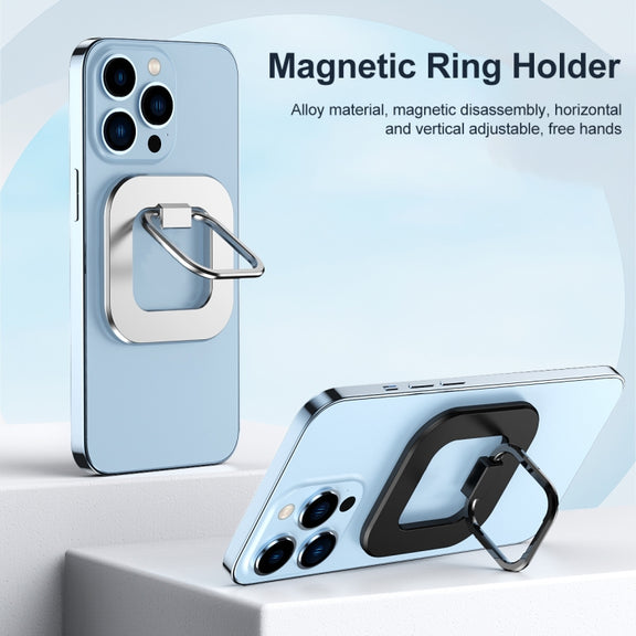Magsafe Magnetic Mobile Phone Ring Holder (Silver)