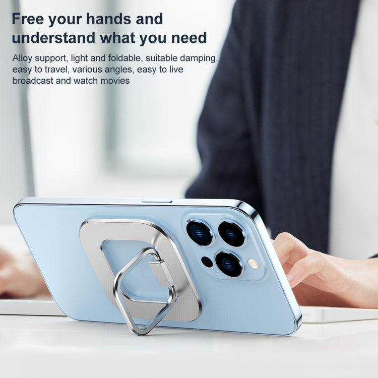 Magsafe Magnetic Mobile Phone Ring Holder (Silver)