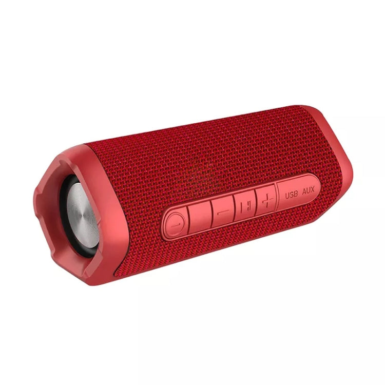 EBS-605 Outdoor Portable Fabric Water-resistant Wireless Bluetooth Subwoofer Speaker(Red)