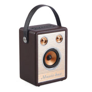 Handheld Wireless Bluetooth Speaker (Brown)