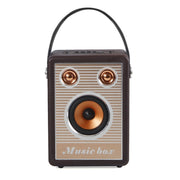 Handheld Wireless Bluetooth Speaker (Brown)