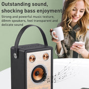 Handheld Wireless Bluetooth Speaker (Brown)