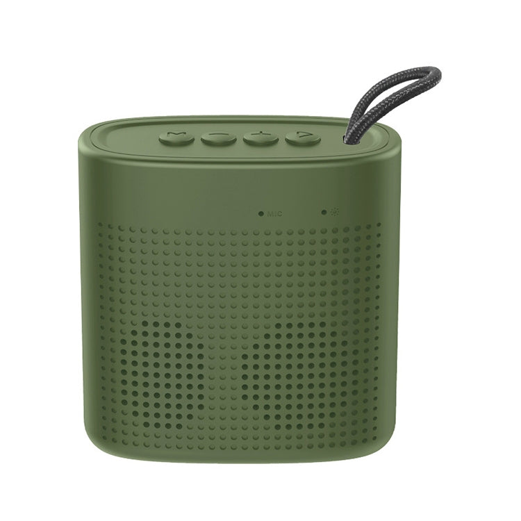 EBS-037 Portable Outdoor Card Mini Wireless Bluetooth Speaker(Green)