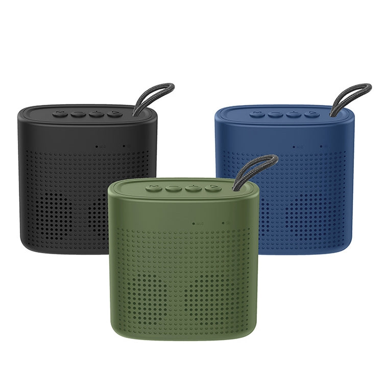 EBS-037 Portable Outdoor Card Mini Wireless Bluetooth Speaker(Black)