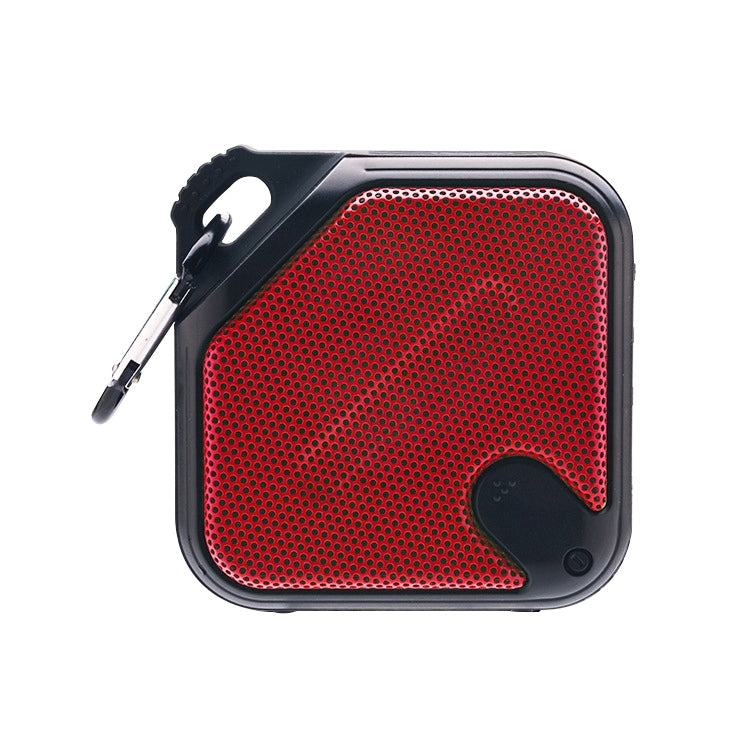 EBS-502 Portable Outdoor Water-resistant Card Mini Wireless Bluetooth Speaker (Red)