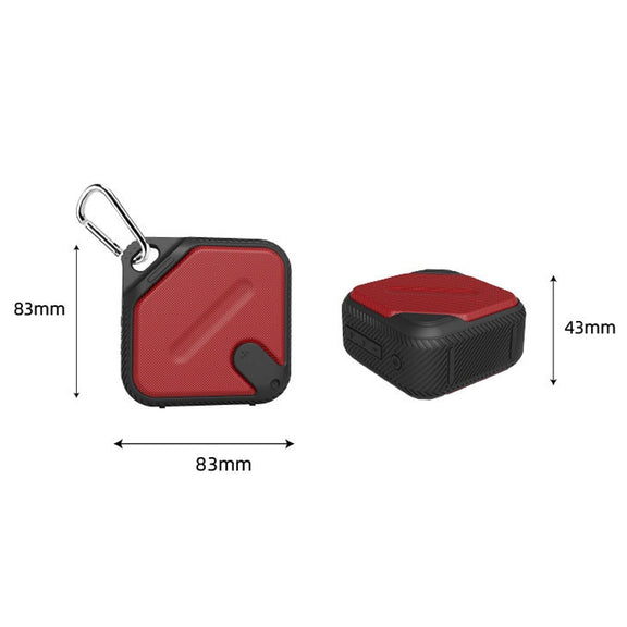 EBS-502 Portable Outdoor Water-resistant Card Mini Wireless Bluetooth Speaker (Blue)