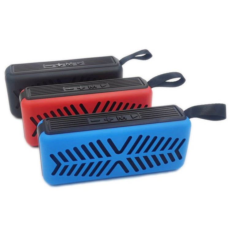 EBS-039 Portable Retro Card Single Speaker Mini Wireless Bluetooth Speaker (Blue)