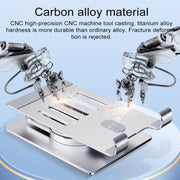 R-JUST HZ26 360-degree Rotating Aluminum Alloy Folding Phone Holder