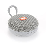 T&G TG352 Outdoor Portable Riding Wireless Bluetooth Speaker TWS Stereo Subwoofer, Support Handsfree Call / FM / TF(Grey)