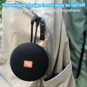 T&G TG352 Outdoor Portable Riding Wireless Bluetooth Speaker TWS Stereo Subwoofer, Support Handsfree Call / FM / TF(Grey)