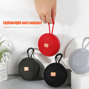 T&G TG352 Outdoor Portable Riding Wireless Bluetooth Speaker TWS Stereo Subwoofer, Support Handsfree Call / FM / TF(Grey)