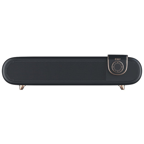 EWA L102 Classic Style Retro Bluetooth Wireless Speaker, Support TF/AUX(Black)