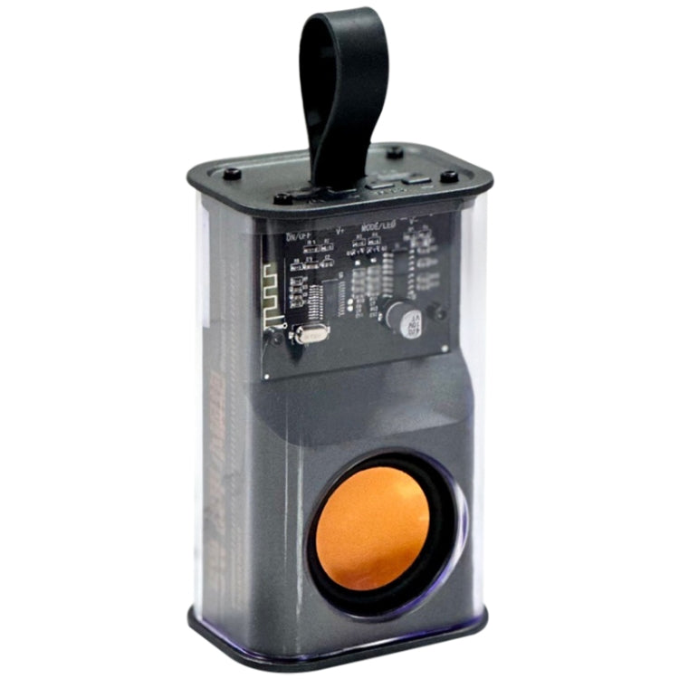 5W Portable Bullet TWS Wireless Bluetooth Speaker (Grey)