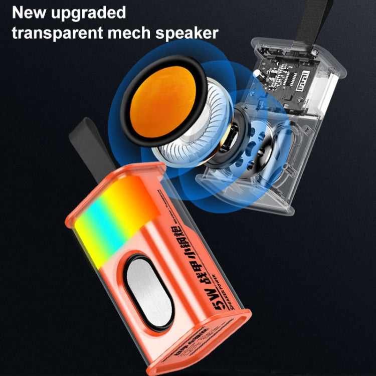5W Portable Bullet TWS Wireless Bluetooth Speaker (Green)