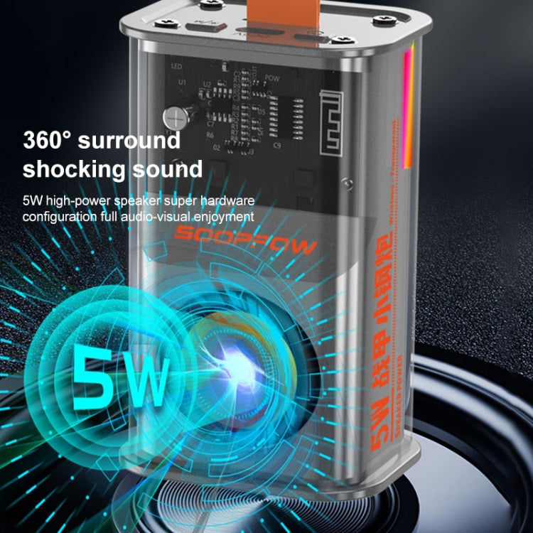 5W Portable Bullet TWS Wireless Bluetooth Speaker (Green)