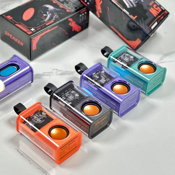 5W Portable Bullet TWS Wireless Bluetooth Speaker (Orange)