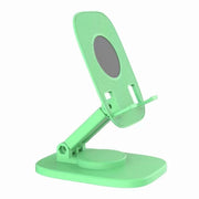 FD5 B028 Foldable Rotating Desktop Phone Tablet Holder (Green)