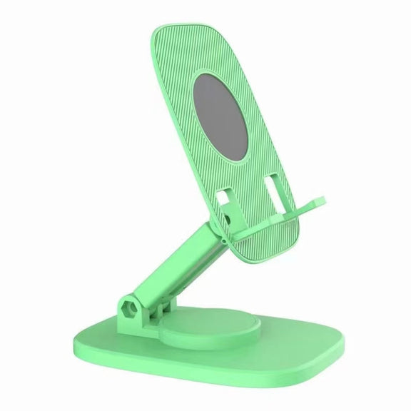 FD5 B028 Foldable Rotating Desktop Phone Tablet Holder (Green)