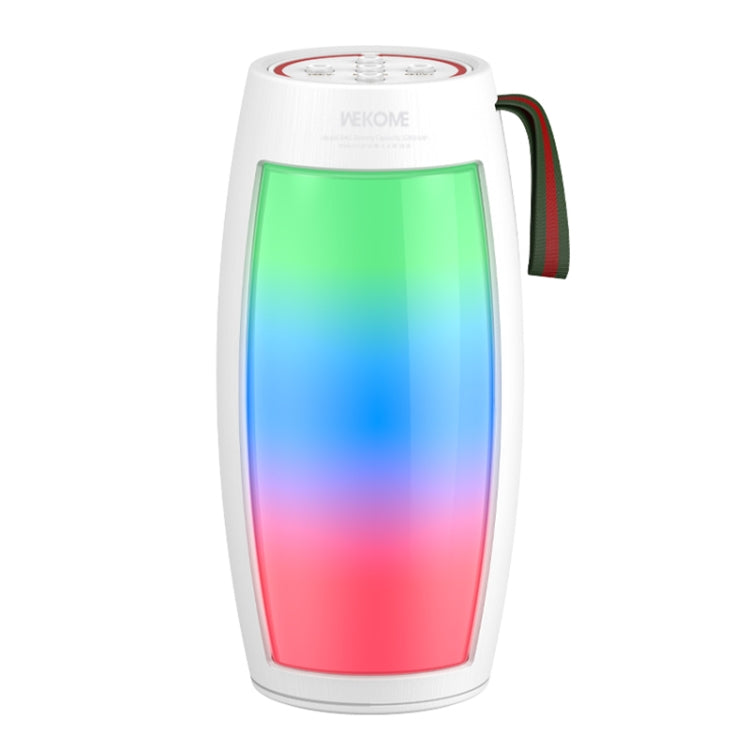 WEKOME D40 5W Sound Pulse Colorful Bluetooth Speaker (White)