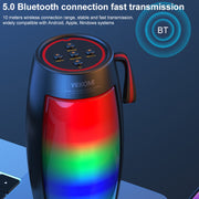 WEKOME D40 5W Sound Pulse Colorful Bluetooth Speaker (White)