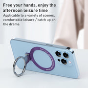 Ultra-thin Metal Phone Holder (White)
