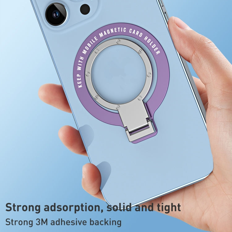 Ultra-thin Metal Phone Holder (White)