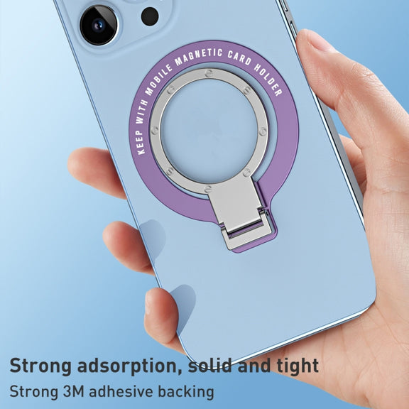 Ultra-thin Metal Phone Holder (White)